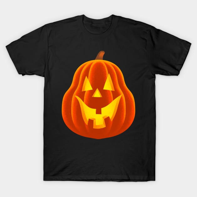 Pumpkin T-Shirt by tommartinart